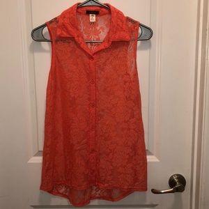 Peach Colored Blouse